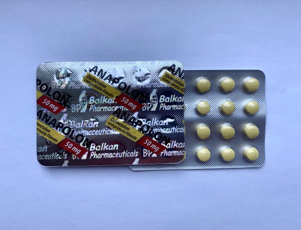 Оксиметолон 50mg, 20 таб. Balkan Pharmaceuticals Anapolon