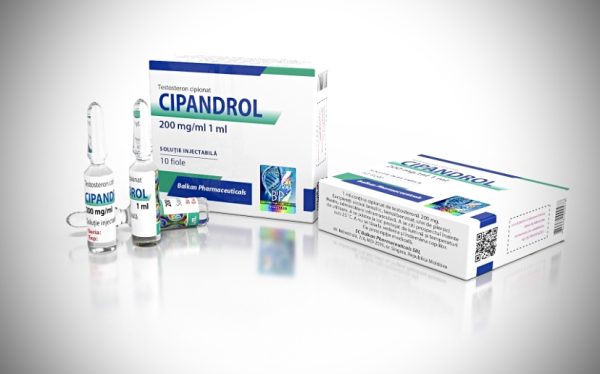 Тестостерон Ципіонат  Cipandrol 200mg/ml, 1 ампула Balkan Pharmaceuticals