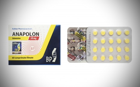 Оксиметолон  50mg, 100 таб. Balkan Pharmaceuticals Anapolon