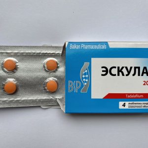 Ескулап (Сіаліз) 20mg, 4 таб. Balkan Pharmaceuticals Esculap