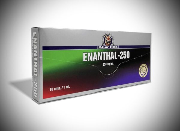 Тестостерон Енантат 250mg/ml, 1 ампула Malay Tiger Enanthal-250