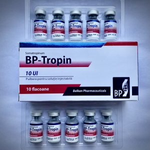 Гормон Росту 10 UI, 10 флаконів  Balkan Pharmaceuticals BP-Tropin