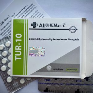 Турінабол 10mg, 100 таб. Alchem Asia Tur-10