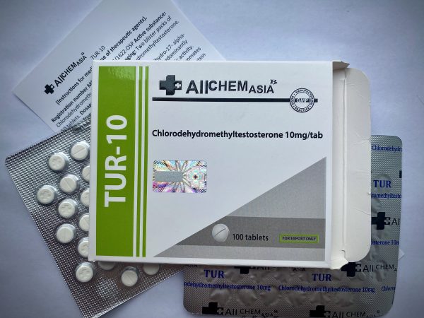 Турінабол 10mg, 100 таб. Alchem Asia Tur-10