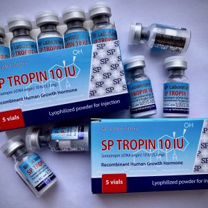 Гормон Росту 10 UI, 10 флаконів SP Laboratory BP Tropin