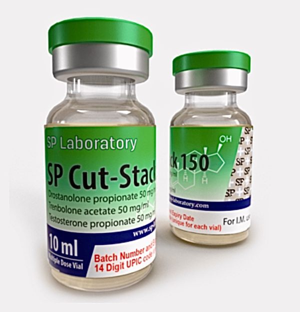 Cut-Stak 150mg/ml, 10мл SP Laboratory Тест П 50мг + Трен А 50мг + Мастерон П 50мг