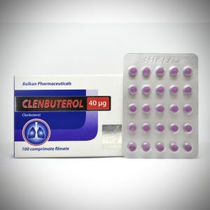 Кленбутерол  40mcg, 100 таб. Balkan Pharmaceuticals Clenbuterol