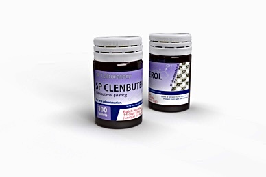 Кленбутерол 40mcg, 100 таб. SP Laboratory Clenbuterol