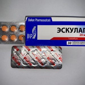 Ескулап (Сіаліз) 20mg, 10 таб. Balkan Pharmaceuticals Esculap