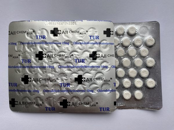 Турінабол 10mg, 50 таб. Alchem Asia Tur-10