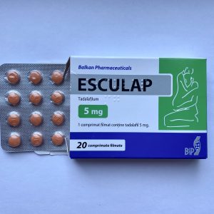 Ескулап (Сіаліз) 5mg, 20 таб. Balkan Pharmaceuticals Esculap