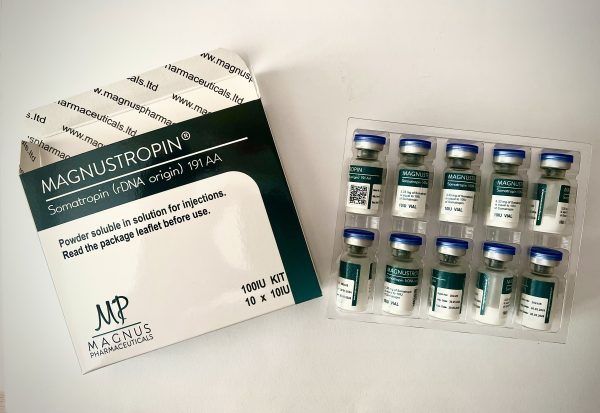 Гормон Росту 10 UI, 10 флаконів  Magnus Pharmaceuticals Magnustropin