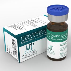 Testo Ripped-400 10ml,  Тестостерон Е 200мг + Тренболон Е 100мг + Дростанолон Е 100мг