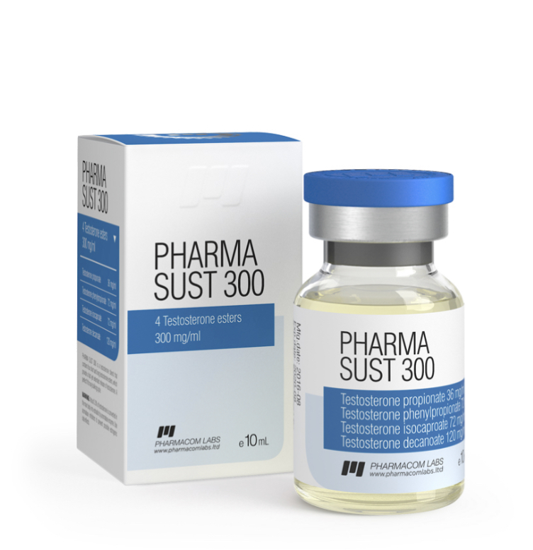 Сустанон (Тестостерон Мікс) 300mg/ml, 10мл Pharmacom Labs PHARMA SUST 300