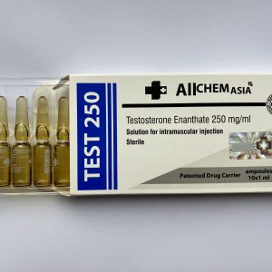 Тестостерон Енантат 250mg/ml, 1 ампула Alchem Asia Test 250