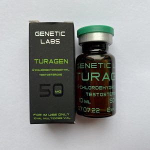 Турінабол (ін'єкційний) 50mg/ml, 10мл Genetic Labs Turagen