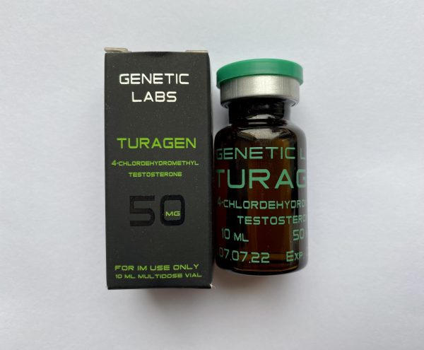 Турінабол (ін'єкційний) 50mg/ml, 10мл Genetic Labs Turagen