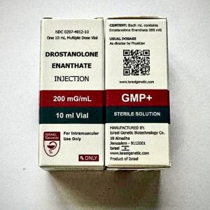 Мастерон Енантат (Дростанолон Е) 200mg/ml, 10мл Israel Genetic Drostanolone Enanthate
