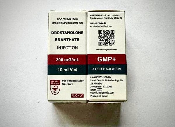 Мастерон Енантат (Дростанолон Е) 200mg/ml, 10мл Israel Genetic Drostanolone Enanthate