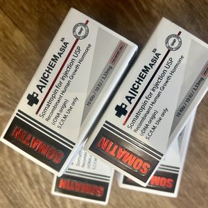 Гормон Росту 10 UI, 10 флаконів Allchem Asia Somatin
