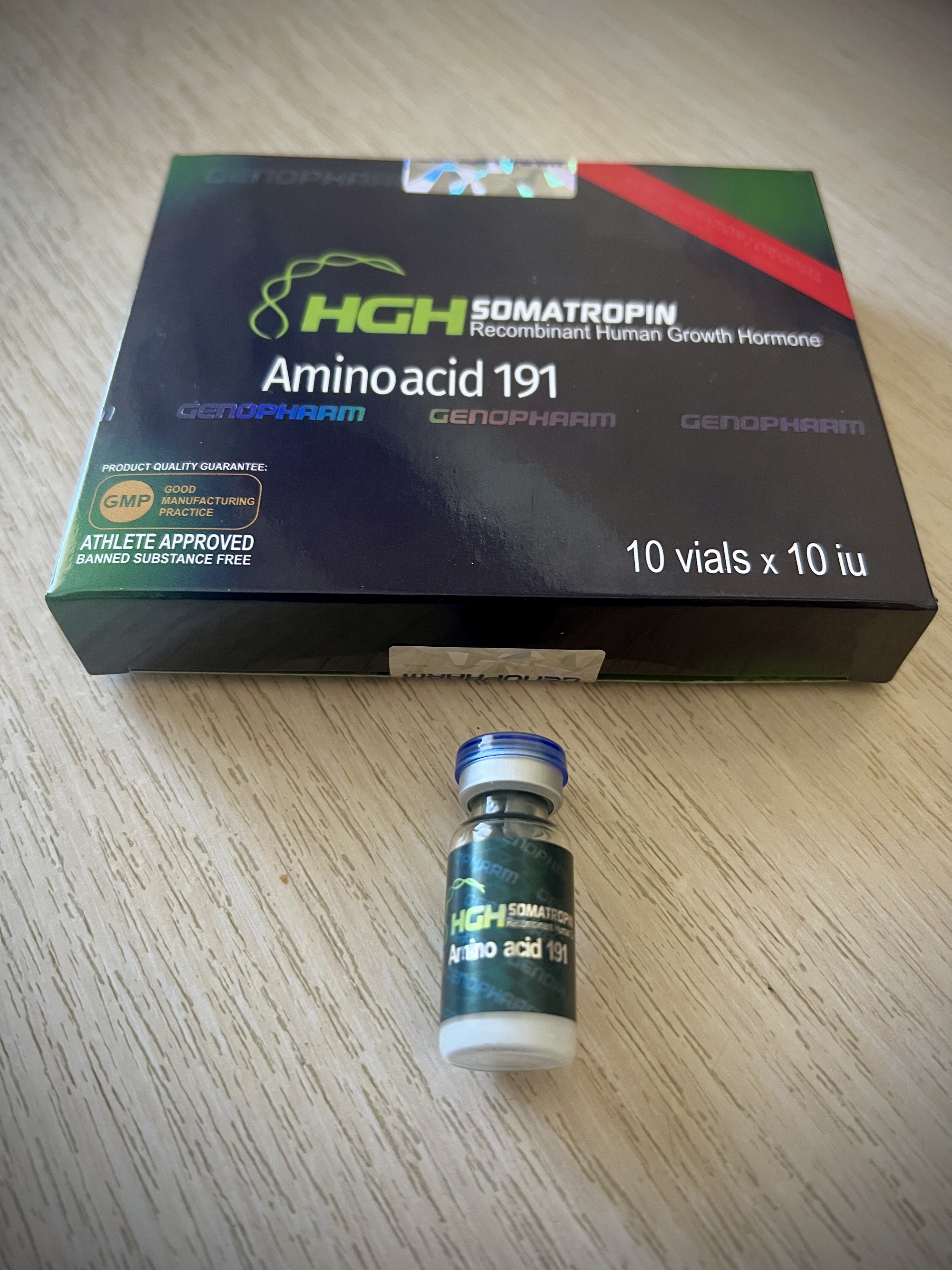 Гормон Росту 10 UI, 1 флакон GenoPharm