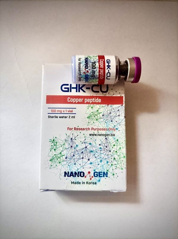 Пептиди GHK-CU (100mg), 1 флакон Nano Gen