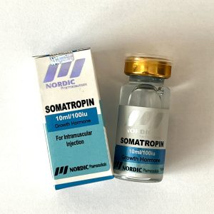 Гормон Росту 100 UI, 1фл х 10ml, Nordic Pharmaceuticals Somatropin (Соматропін рідкий)
